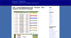 Desktop Screenshot of exceltabelle.com