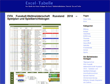 Tablet Screenshot of exceltabelle.com